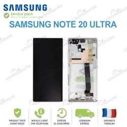 Ecran Complet Samsung Galaxy Note 20 Ultra 5G N986F Blanc
