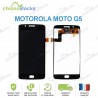 Ecran LCD vitre tactile pour Motorola Moto G5 noir