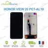 Ecran LCD vitre tactile Honor View 20 noir PCT-AL10