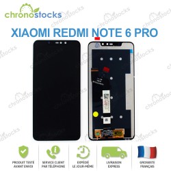 Ecran LCD vitre tactile Redmi Note 6 Pro noir