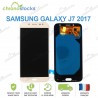 Ecran complet vitre tactile Samsung Galaxy J7 2017 J730F or