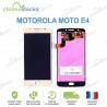 Ecran LCD vitre tactile pour Motorola Moto E4 or Gold