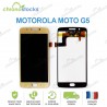 Ecran LCD vitre tactile pour Motorola Moto G5 or