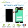 Ecran LCD vitre tactile pour Motorola Moto G5 blanc