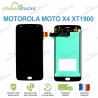 Ecran LCD vitre tactile pour Motorola Moto X4 XT1900 noir