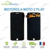 Ecran complet vitre tactile pour Motorola Moto Z Play XT1635 noir