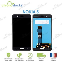 Vitre tactile + écran LCD Nokia 5 noir