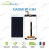 Ecran LCD vitre tactile pour Xiaomi MI 4 M4 blanc