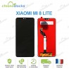 Ecran LCD vitre tactile pour Xiaomi MI 8 Lite noir