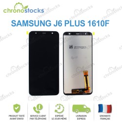 Ecran LCD vitre tactile Samsung Galaxy J6 Plus noir