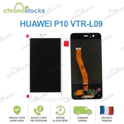 Ecran LCD + vitre tactile Huawei P10 blanc VTR-L09