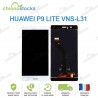 Ecran LCD vitre tactile Huawei p9 lite blanc VNS-L31