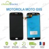 Ecran LCD vitre tactile pour Motorola Moto G5S noir XT1793 XT1792
