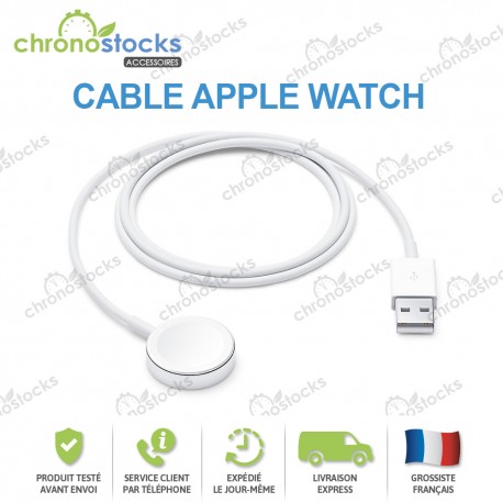 Câble de charge rapide vers USB pour Apple Watch (1 m)