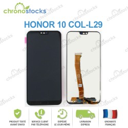 Vitre tactile + écran LCD Honor 10 COL-L29 noir