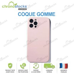 Coque arriere Gomme Samsung S23 Rose