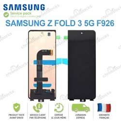 Ecran Complet Samsung Galaxy Z Fold 3 5G F926B Noir