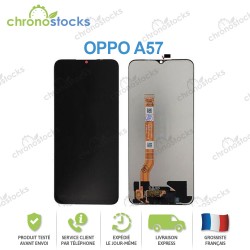 Ecran LCD Vitre Tactile Oppo A57 4G / 5G Noir