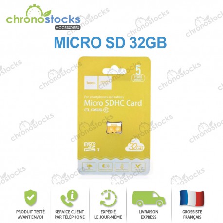 Carte Micro SD 32GB Hoco