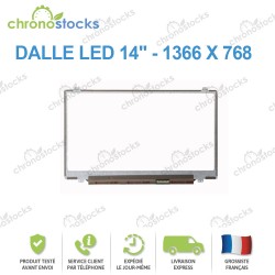 Dalle LED 14" - 1366 x 768 - 40 Pins - Droit