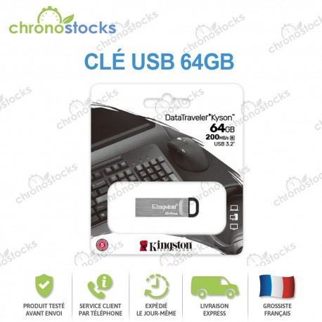 Clé USB KINGSTON Kyson 64GB
