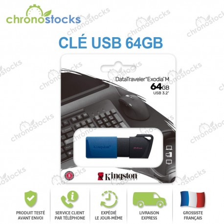 Clé USB KINGSTON Exodia M 64GB