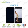 Ecran LCD vitre tactile pour Honor 8 noir FRD-L09 FRD-L19