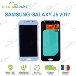 Vitre tactile écran LCD Samsung Galaxy J5 2017 J530 J530F bleu