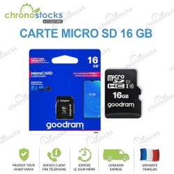 Carte mémoire micro SD 16 Go Kingston