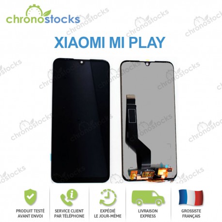 Ecran LCD + vitre tactile Xiaomi mi Play noir