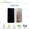 Ecran LCD vitre tactile pour Oppo A9 noir
