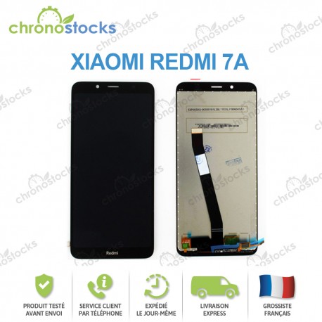 Ecran LCD vitre tactile Xiaomi Redmi 7A noir
