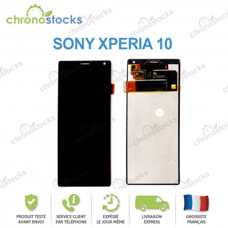 Ecran LCD vitre tactile Sony Xperia 10 noir