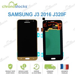 Ecran LCD vitre tactile Samsung Galaxy J3 2016 SM-J320 or
