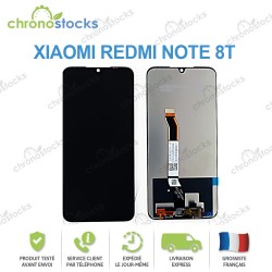 Ecran LCD vitre tactile Xiaomi Redmi note 8T noir