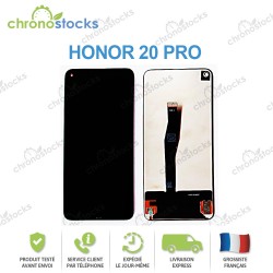 Ecran LCD vitre tactile pour Honor 20 Pro noir