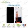 Ecran LCD vitre tactile Oppo A5 2020 CPH1939 CPH1937 CPH1941 Noir