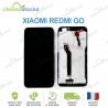 Ecran LCD vitre tactile châssis pour Xiaomi Redmi Go noir