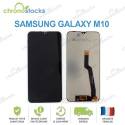 Ecran LCD vitre tactile pour Samsung M10 SM-M105 noir