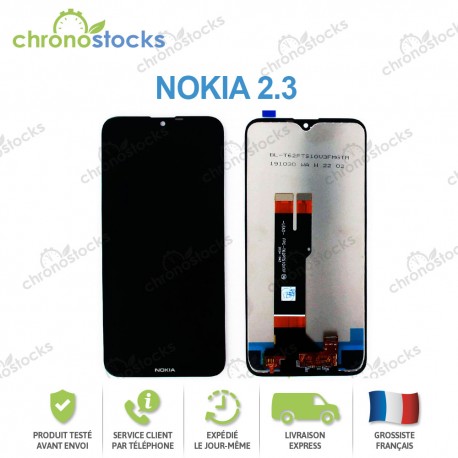 Ecran LCD + vitre tactile Nokia 2.3 noir