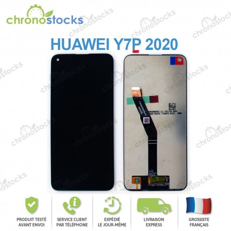 Ecran LCD vitre tactile pour Huawei Y7P 2020 noir