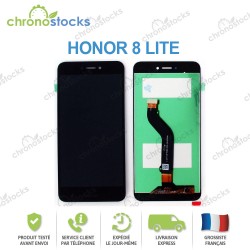 Ecran LCD vitre tactile pour Honor 8 lite noir