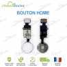 Bouton Home sans empreinte pour iPhone 7/7+/8/8+/SE2 blanc