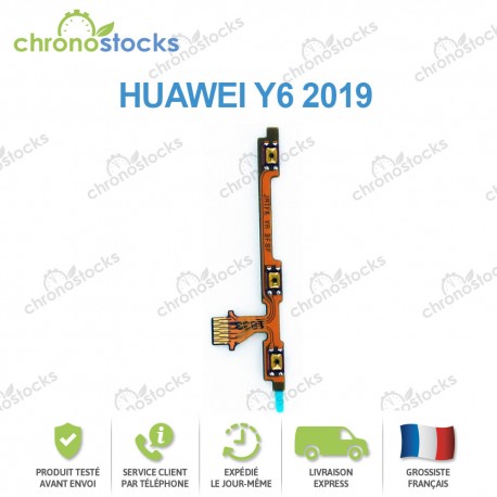Nappe power volume pour Huawei Y6 2019