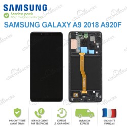 Ecran complet original Samsung Galaxy A9 2018 A920F noir