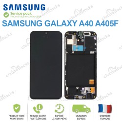 Ecran complet Samsung Galaxy A40 SM-A405f noir