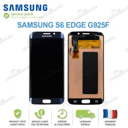Ecran complet original Samsung Galaxy S6 Edge G925F noir