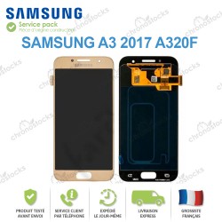 Ecran complet original Samsung Galaxy A3 2017 A320F or