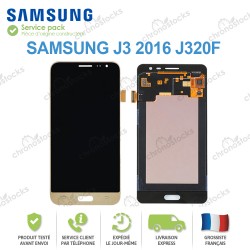Ecran complet original Samsung Galaxy J3 2016 J320F Or