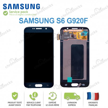 Ecran complet original Samsung Galaxy S6 G920F noir